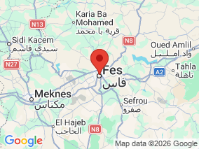 Map of Site Report: Fes, Morocco